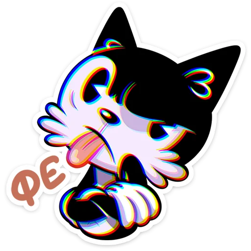 ⭐ Стикер «Ретрокот Джо» для Telegram