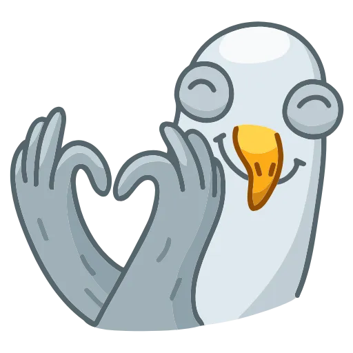 ❤ Эмодзи «Джо» для Telegram