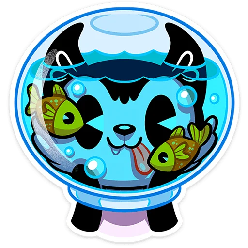 ⭐ Стикер «Кот Джо - без глитч эффектов» для Telegram