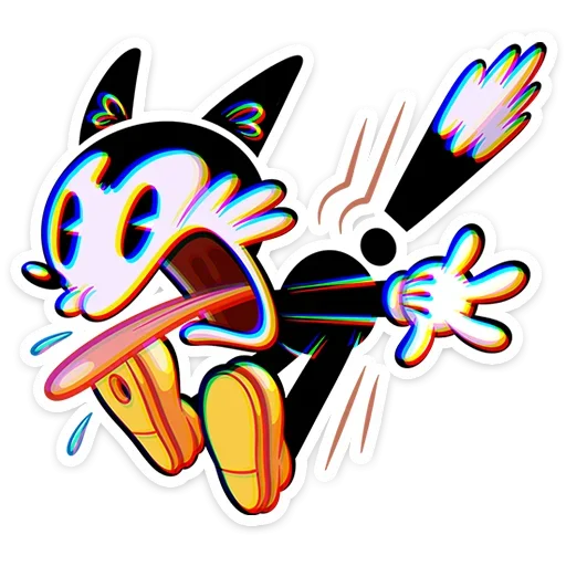 😱 Стикер «Кот Джо» для Telegram