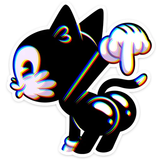 🍑 Стикер «Кот Джо» для Telegram