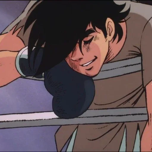 🥊 Стикер «Joe Yabuki» для Telegram