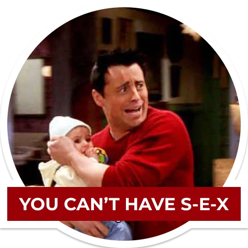 😱 Стикер «Joey Tribbiani» для Telegram