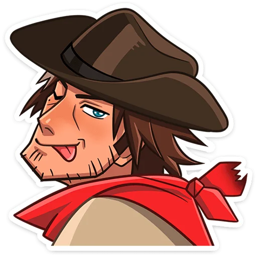 ⭐ Стикер «Джон и Хуан» для Telegram