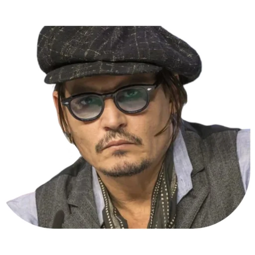 😒 Стикер «Johnny Depp» для Telegram