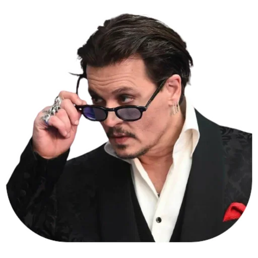 😎 Стикер «Johnny Depp» для Telegram