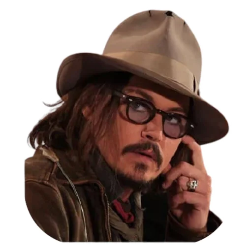 Стикерпак Johnny Depp для Telegram — скачать