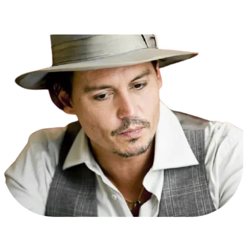 😕 Стикер «Johnny Depp» для Telegram