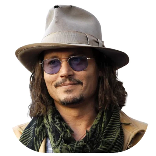 😊 Стикер «Johnny Depp» для Telegram