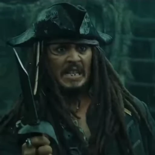 ⚔ Стикер «Johnny Depp» для Telegram