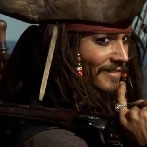 ⚔ Стикер «Johnny Depp» для Telegram