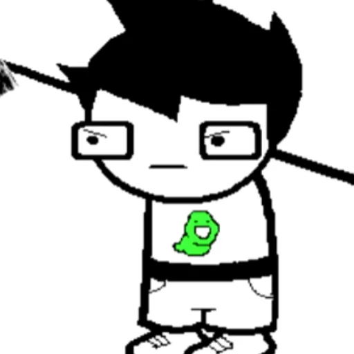 📚 Стикер «John Egbert» для Telegram