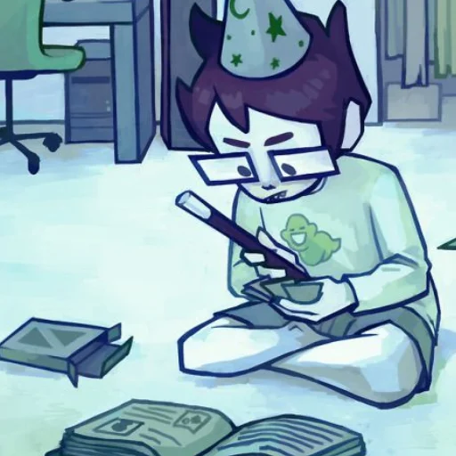 📚 Стикер «John Egbert» для Telegram