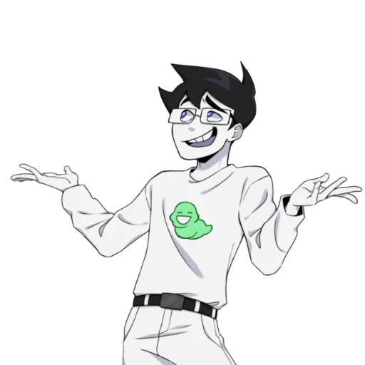 📚 Стикер «John Egbert» для Telegram