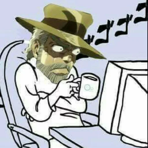 😳 Стикер «JJBA» для Telegram