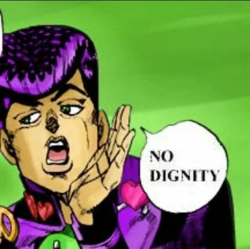 😐 Стикер «JJBA» для Telegram