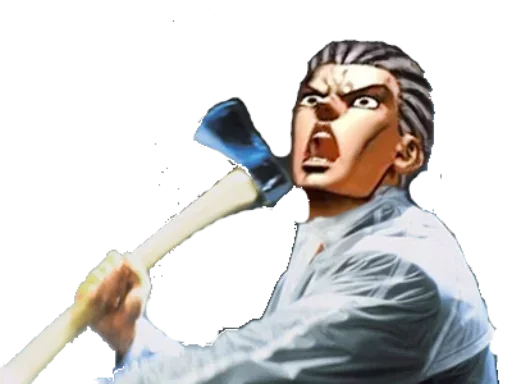 😡 Стикер «JJBA» для Telegram