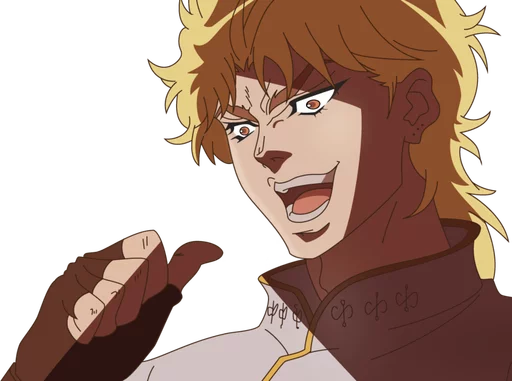 👉 Стикер «JoJo&;s Bizarre Adventure - Anime Pack» для Telegram
