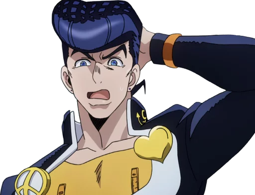 😕 Стикер «JoJo&;s Bizarre Adventure - Anime Pack» для Telegram
