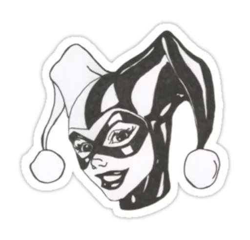 👸 Стикер «Joker» для Telegram