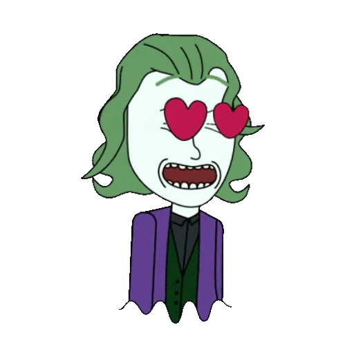 😍 Стикер «Joker Джокер» для Telegram