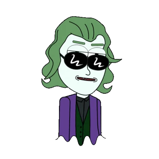 😎 Стикер «Joker Джокер» для Telegram