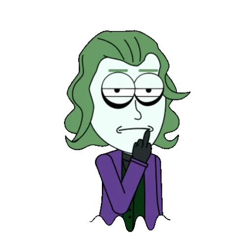 🖕 Стикер «Joker Джокер» для Telegram