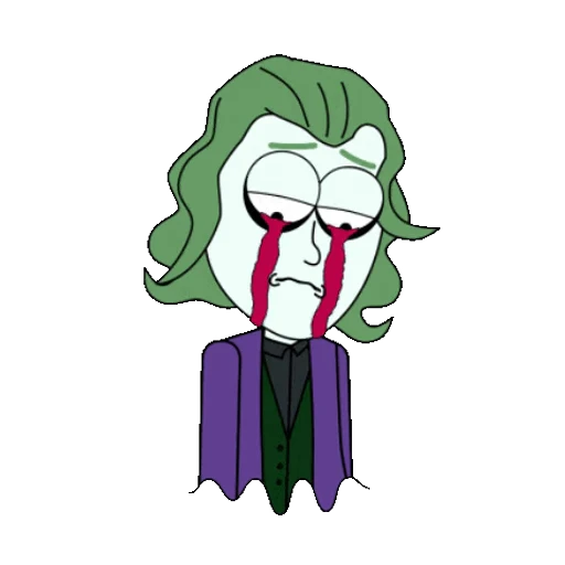 😭 Стикер «Joker Джокер» для Telegram