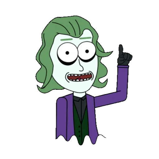 ☝️ Стикер «Joker Джокер» для Telegram