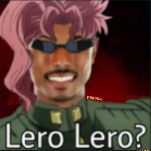 ❔ Стикер «jojo bruh colllllection ssss» для Telegram