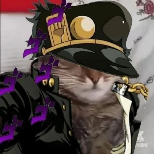 🐈 Стикер «jojo bruh colllllection ssss» для Telegram