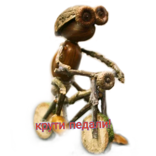 🚵‍♀ Стикер «Жёлики» для Telegram