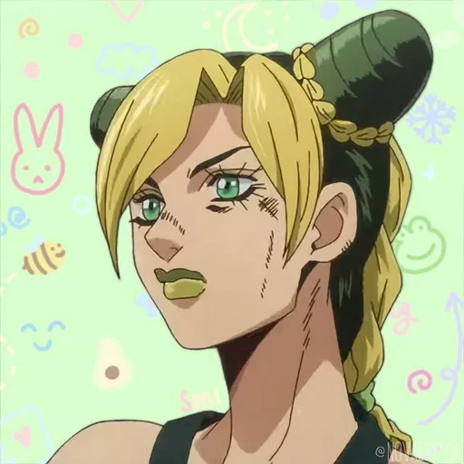 🧶 Стикер «Jolyne Kujo» для Telegram