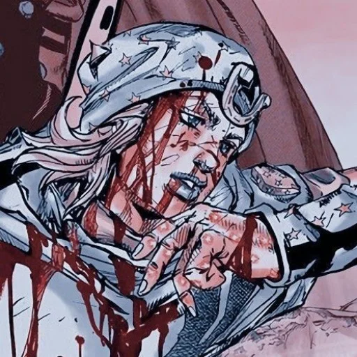 🟦 Стикер «Johnny Joestar Джонни Джостар» для Telegram