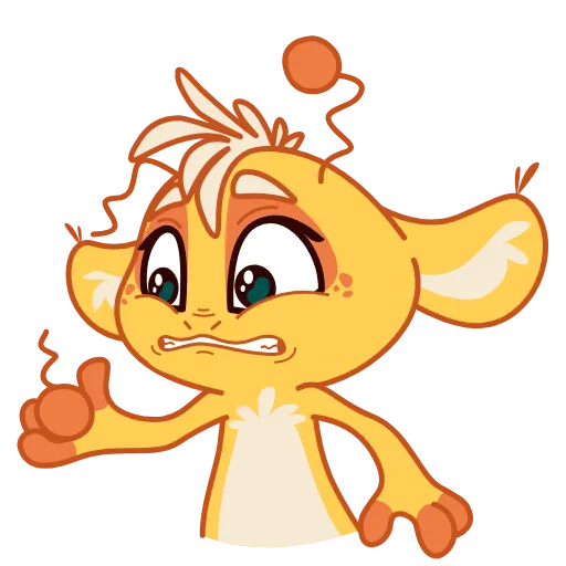 😬 Эмодзи «Jooey» для Telegram