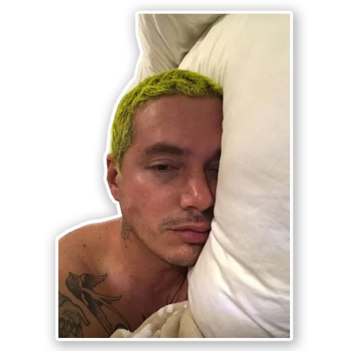 😴 Стикер «J Balvin» для Telegram