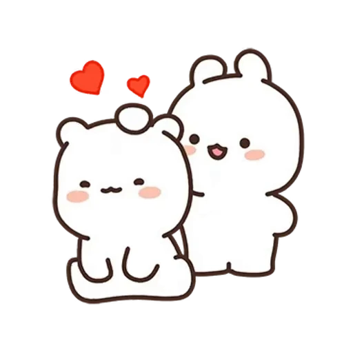 ❤️ Стикер «Joy and Boo» для Telegram