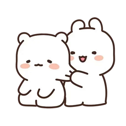 😌 Стикер «Joy and Boo» для Telegram