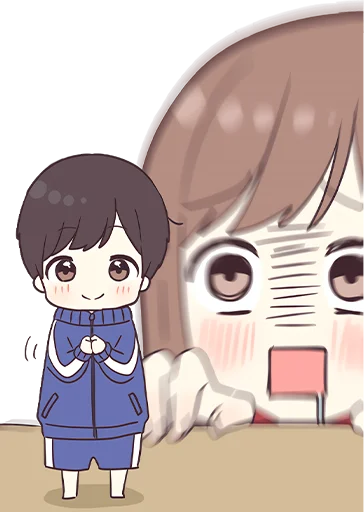 😲 Стикер «Jersey Chan BIG Pt.1» для Telegram