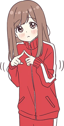 🥺 Стикер «Jersey Chan BIG Pt.1» для Telegram