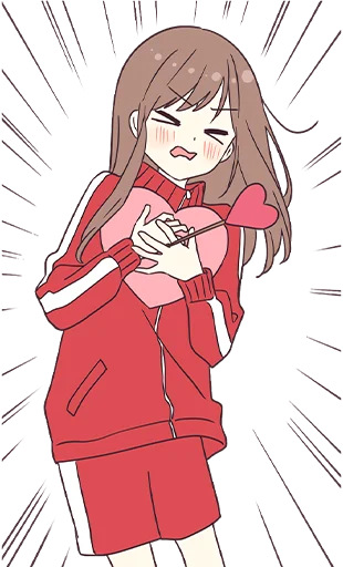 💘 Стикер «Jersey Chan BIG Pt.1» для Telegram