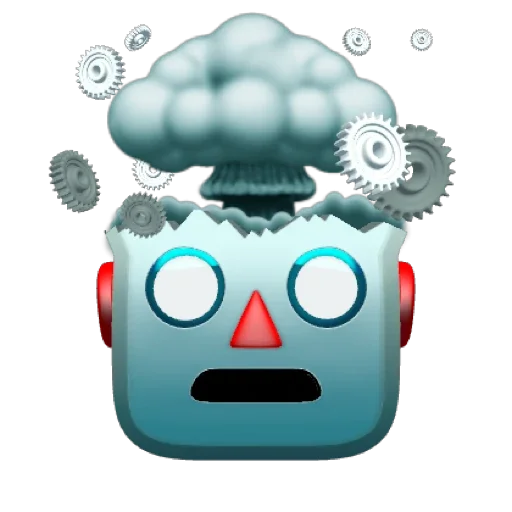 🤯 Стикер «js 8ha 81s» для Telegram