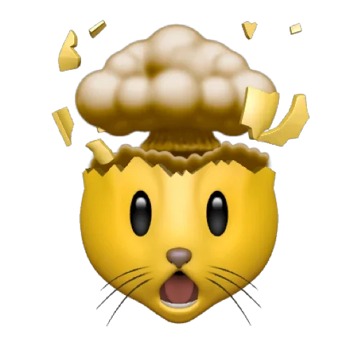 🤯 Стикер «js 8ha 81s» для Telegram