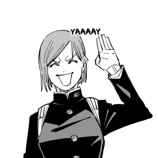 Стикерпак Jujutsu kaisen manga для Telegram — скачать