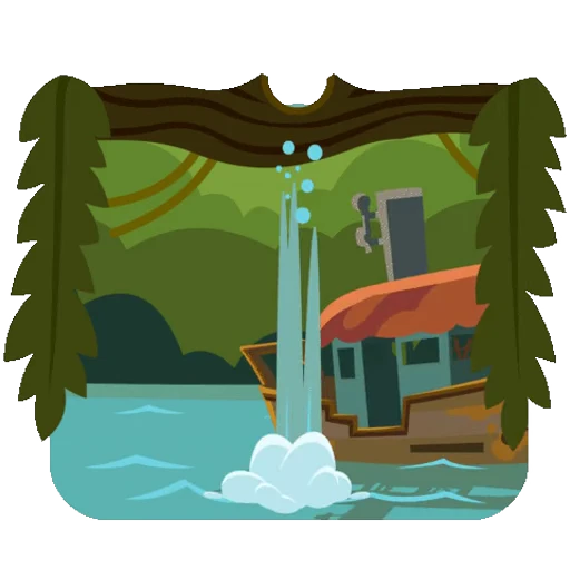 ⚓ Стикер «Jungle Cruise» для Telegram