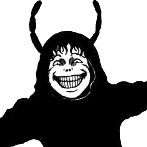 😃 Стикер «Дзюндзи Ито» для Telegram