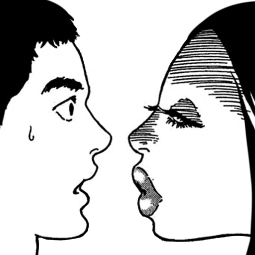 💏 Стикер «Дзюндзи Ито» для Telegram