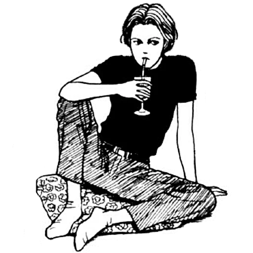 🍹 Стикер «Дзюндзи Ито» для Telegram