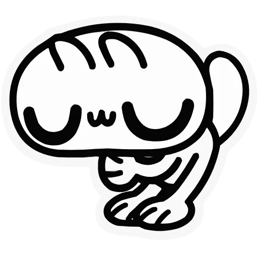 😌 Эмодзи «Кот как кот» для Telegram
