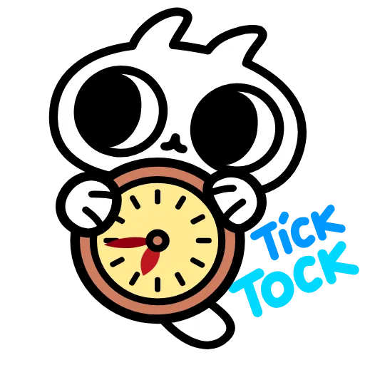 ⏳ Эмодзи «Кот как кот» для Telegram
